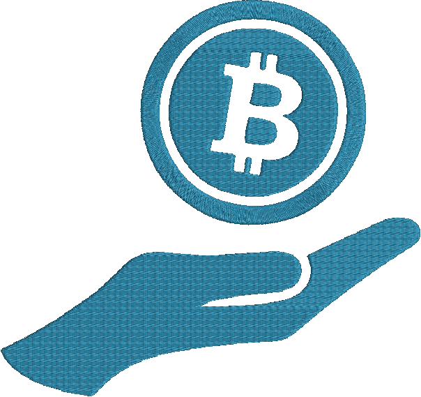 Bitcoin _ Machine Embroidery Design