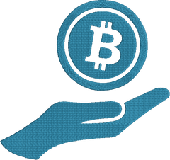 Bitcoin _ Machine Embroidery Design