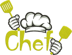 Chef _ Machine Embroidery Design