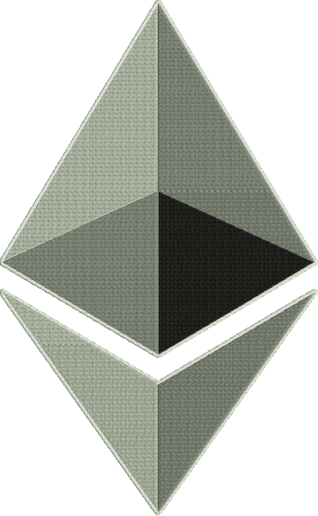 Ethereum Crypto _ Machine Embroidery Design