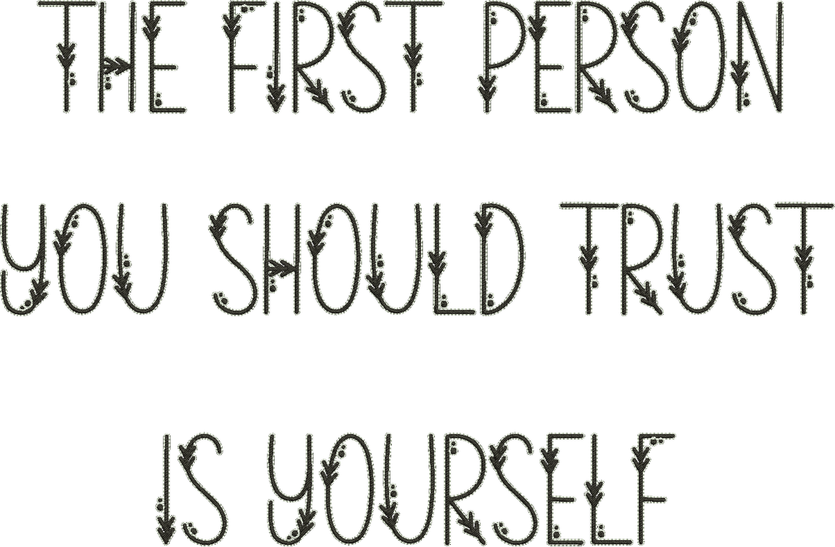 Yourself _ Machine Embroidery Design