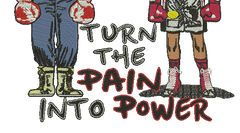 IPPO ~ TURN THE PAIN INTO POWER _ MACHINE EMBROIDERY DESIGN