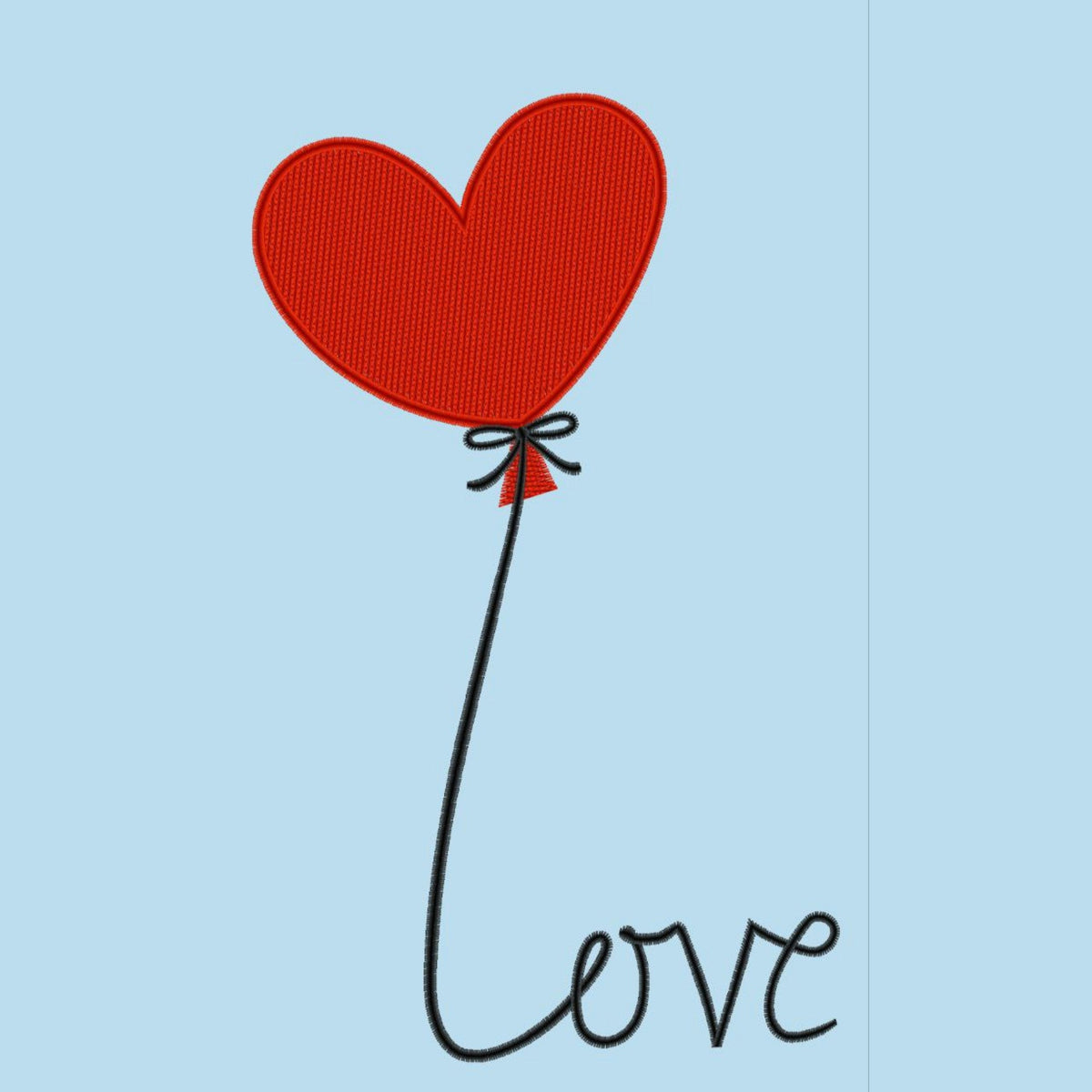 Love Happy valentine's day _ Machine Embroidery Design