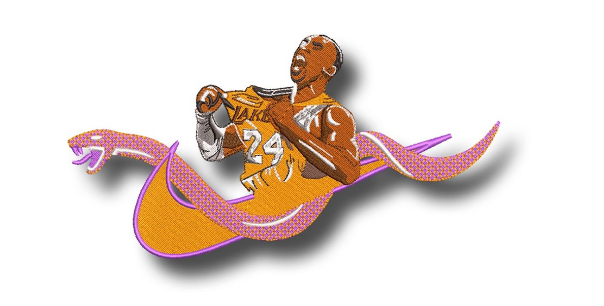 Basketball Machine Embroidery Design