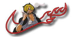 Sanji One Piece _ Machine Embroidery Design