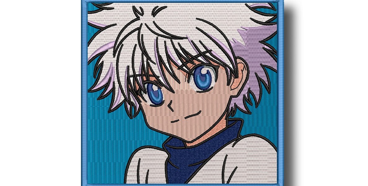 Killua Zoldyck HxH _ Machine Embroidery Design