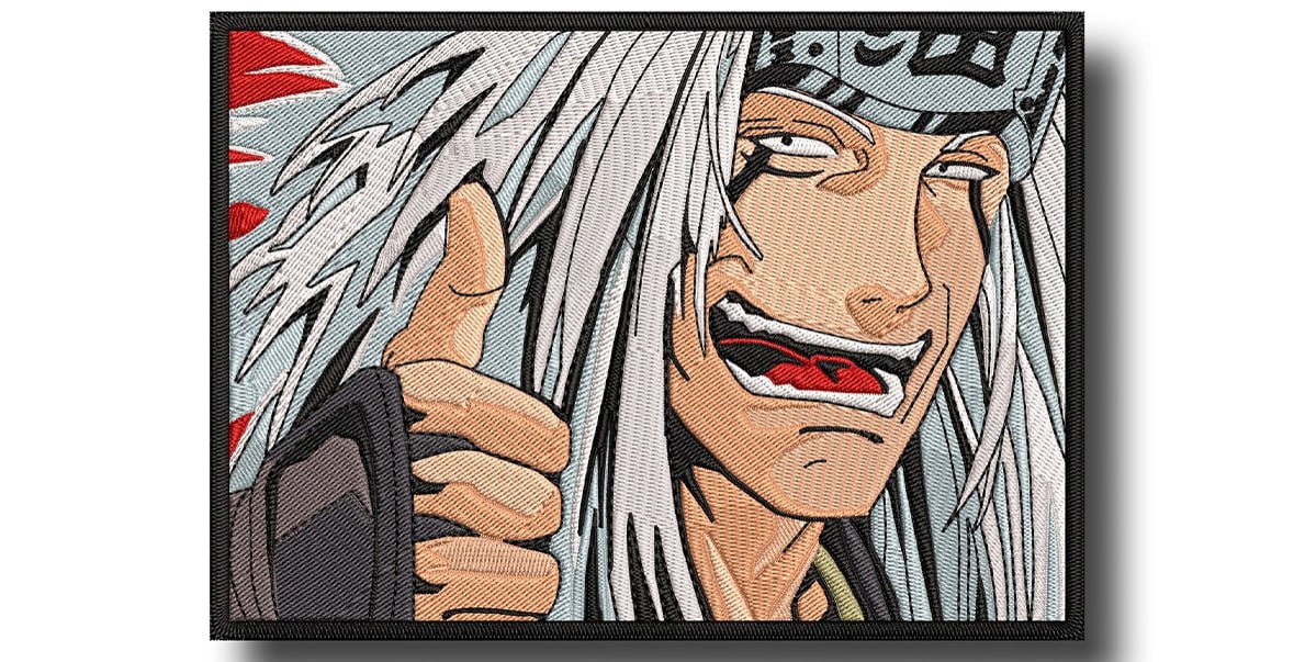 Jiraiya Naruto _ Machine Embroidery Design