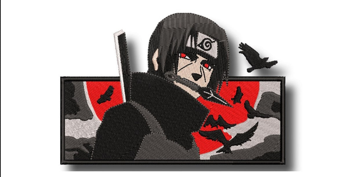 Itachi uchiha Naruto _ Machine Embroidery Design