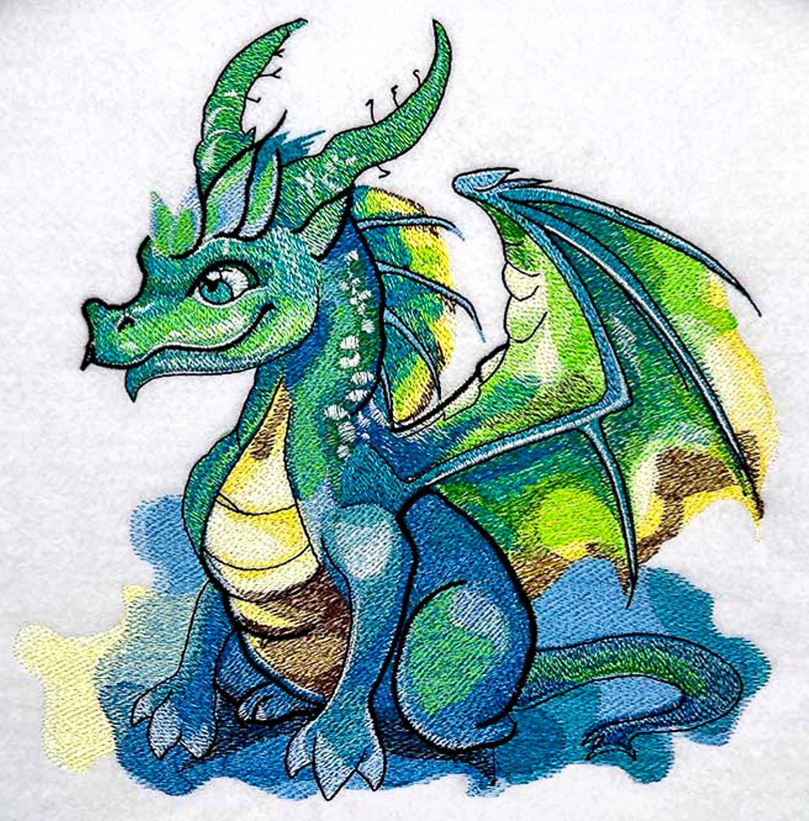 Dragon _ Machine Embroidery Design