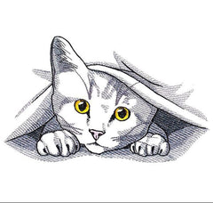 Cat _ Machine Embroidery Design