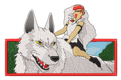 Princess Mononoke Machine Embroidery Design