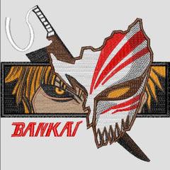 Ichigo kurosaki Bleach _ Machine Embroidery Design